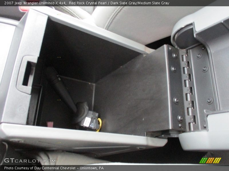 Red Rock Crystal Pearl / Dark Slate Gray/Medium Slate Gray 2007 Jeep Wrangler Unlimited X 4x4