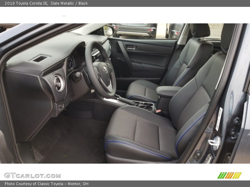  2019 Corolla SE Black Interior