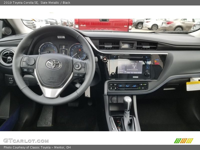 Dashboard of 2019 Corolla SE