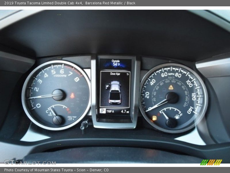  2019 Tacoma Limited Double Cab 4x4 Limited Double Cab 4x4 Gauges