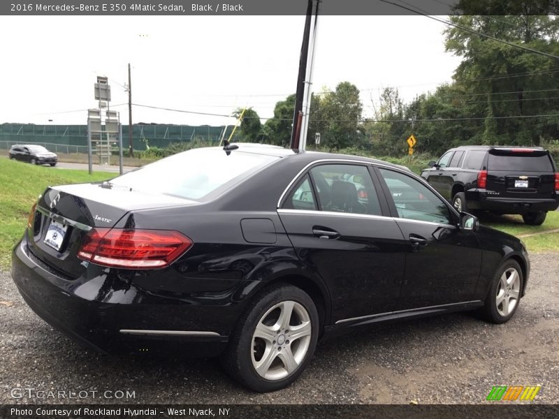 Black / Black 2016 Mercedes-Benz E 350 4Matic Sedan