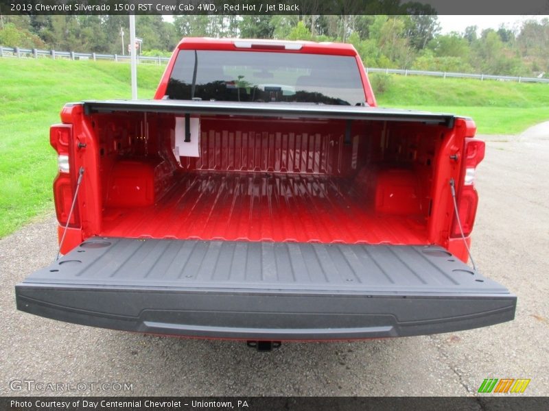 Red Hot / Jet Black 2019 Chevrolet Silverado 1500 RST Crew Cab 4WD