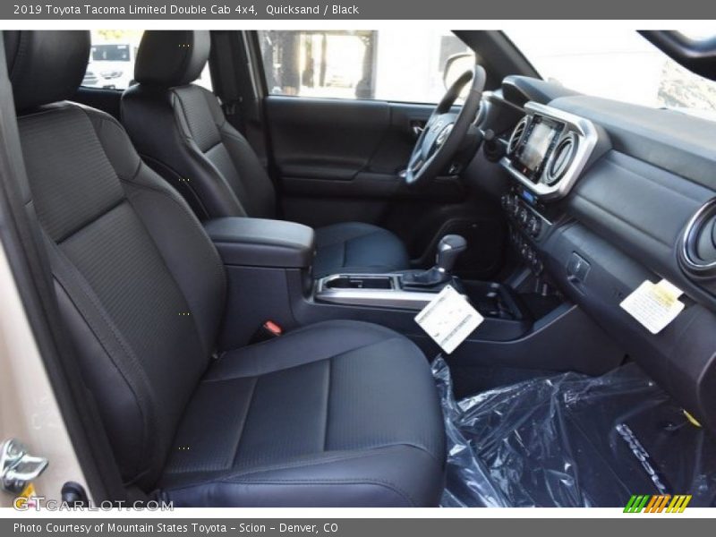 Front Seat of 2019 Tacoma Limited Double Cab 4x4