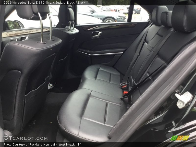 Black / Black 2016 Mercedes-Benz E 350 4Matic Sedan