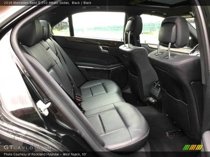 Black / Black 2016 Mercedes-Benz E 350 4Matic Sedan