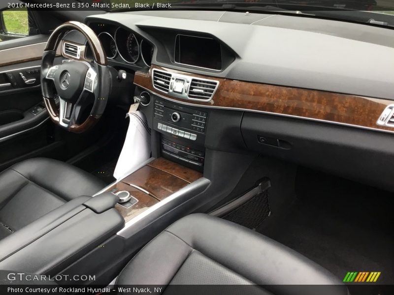 Black / Black 2016 Mercedes-Benz E 350 4Matic Sedan