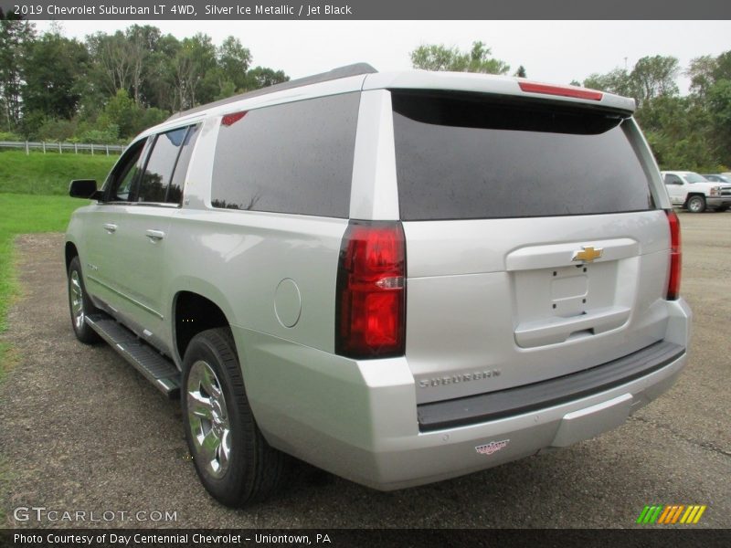 Silver Ice Metallic / Jet Black 2019 Chevrolet Suburban LT 4WD