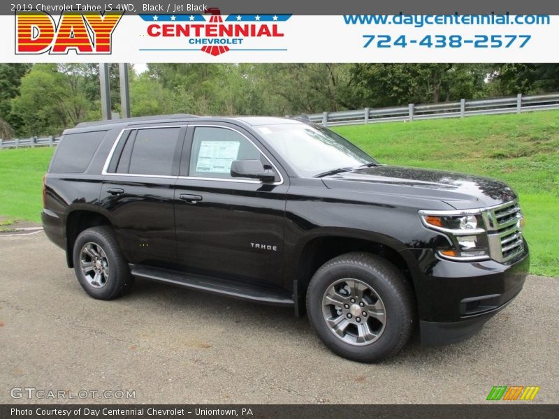 Black / Jet Black 2019 Chevrolet Tahoe LS 4WD