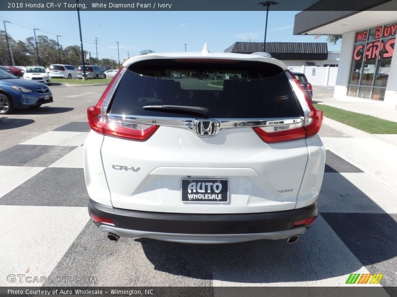 White Diamond Pearl / Ivory 2018 Honda CR-V Touring