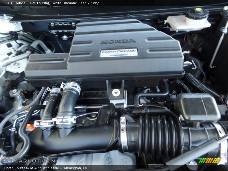 White Diamond Pearl / Ivory 2018 Honda CR-V Touring