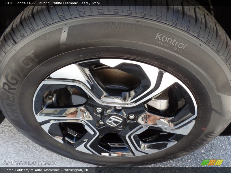 White Diamond Pearl / Ivory 2018 Honda CR-V Touring
