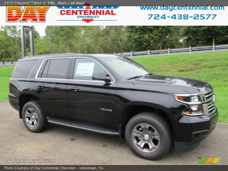 Black / Jet Black 2019 Chevrolet Tahoe LS 4WD