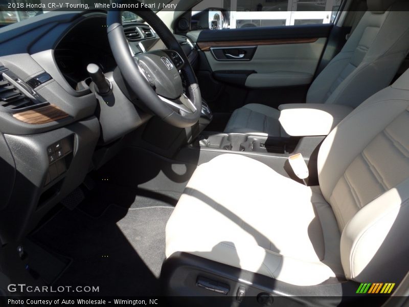 White Diamond Pearl / Ivory 2018 Honda CR-V Touring
