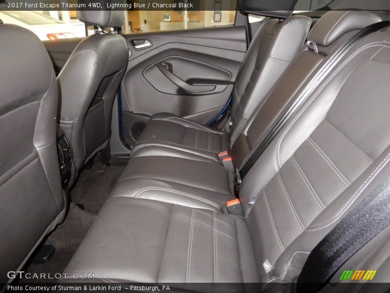 Lightning Blue / Charcoal Black 2017 Ford Escape Titanium 4WD