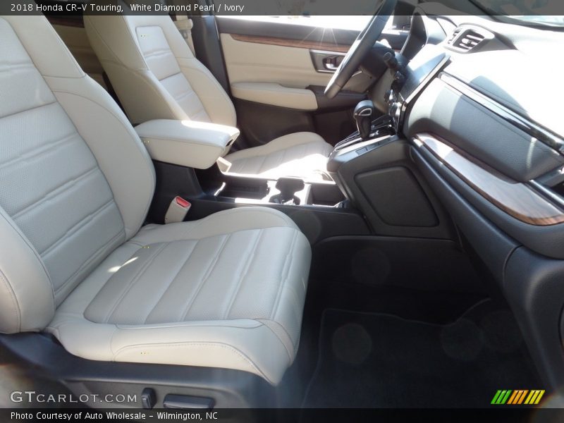 White Diamond Pearl / Ivory 2018 Honda CR-V Touring