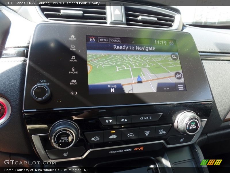 White Diamond Pearl / Ivory 2018 Honda CR-V Touring