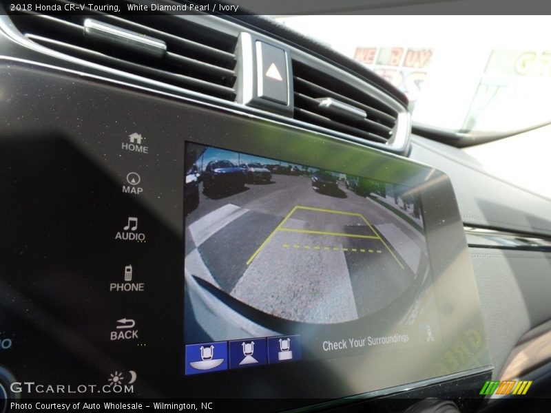 White Diamond Pearl / Ivory 2018 Honda CR-V Touring