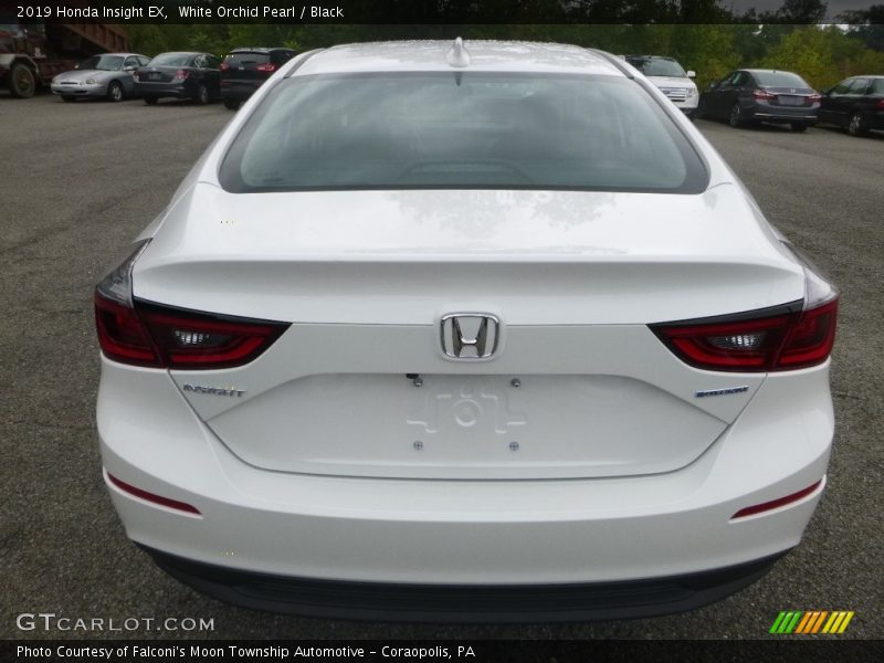 White Orchid Pearl / Black 2019 Honda Insight EX