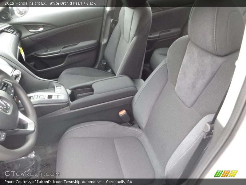 White Orchid Pearl / Black 2019 Honda Insight EX