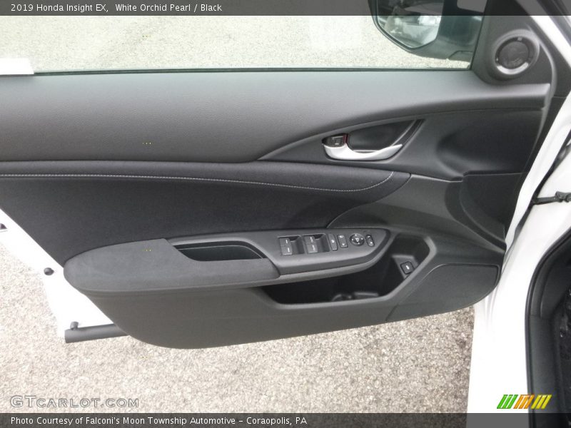 White Orchid Pearl / Black 2019 Honda Insight EX