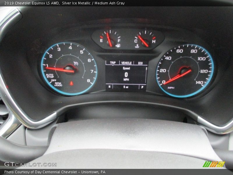 Silver Ice Metallic / Medium Ash Gray 2019 Chevrolet Equinox LS AWD