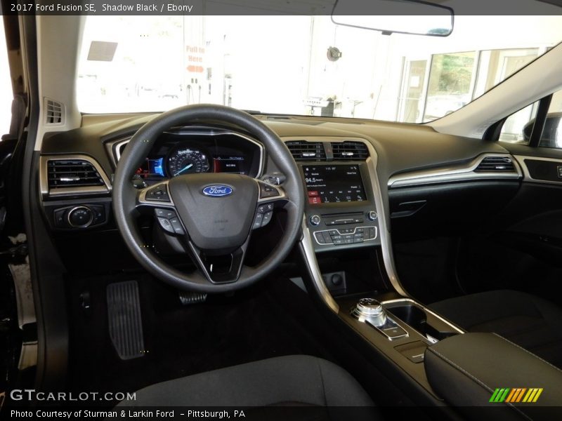Shadow Black / Ebony 2017 Ford Fusion SE