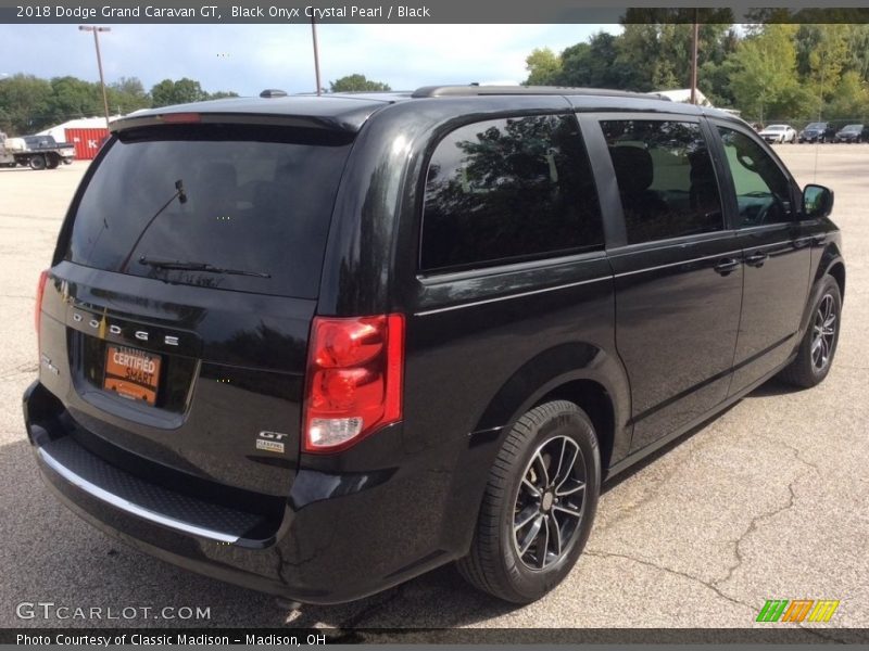 Black Onyx Crystal Pearl / Black 2018 Dodge Grand Caravan GT