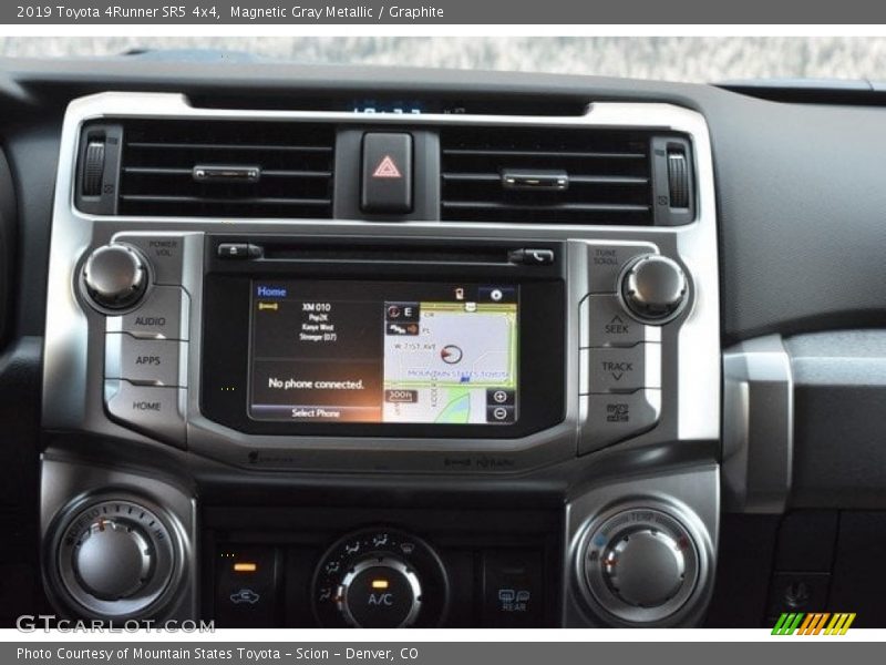 Controls of 2019 4Runner SR5 4x4