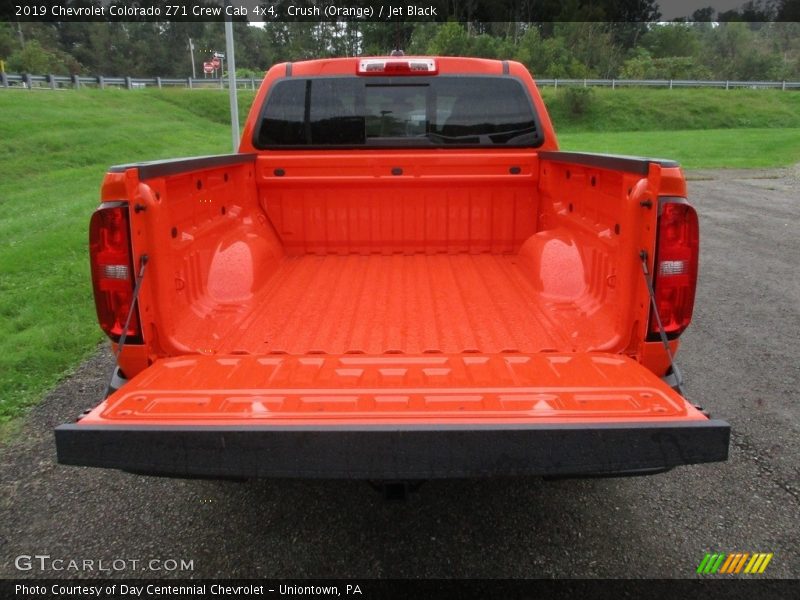 Crush (Orange) / Jet Black 2019 Chevrolet Colorado Z71 Crew Cab 4x4