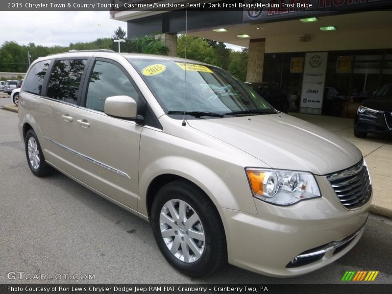 Cashmere/Sandstone Pearl / Dark Frost Beige/Medium Frost Beige 2015 Chrysler Town & Country Touring