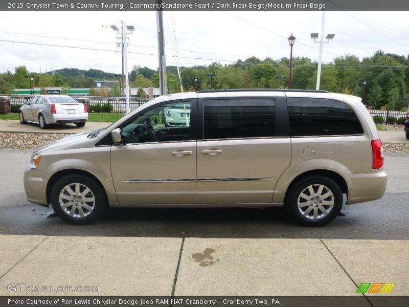 Cashmere/Sandstone Pearl / Dark Frost Beige/Medium Frost Beige 2015 Chrysler Town & Country Touring