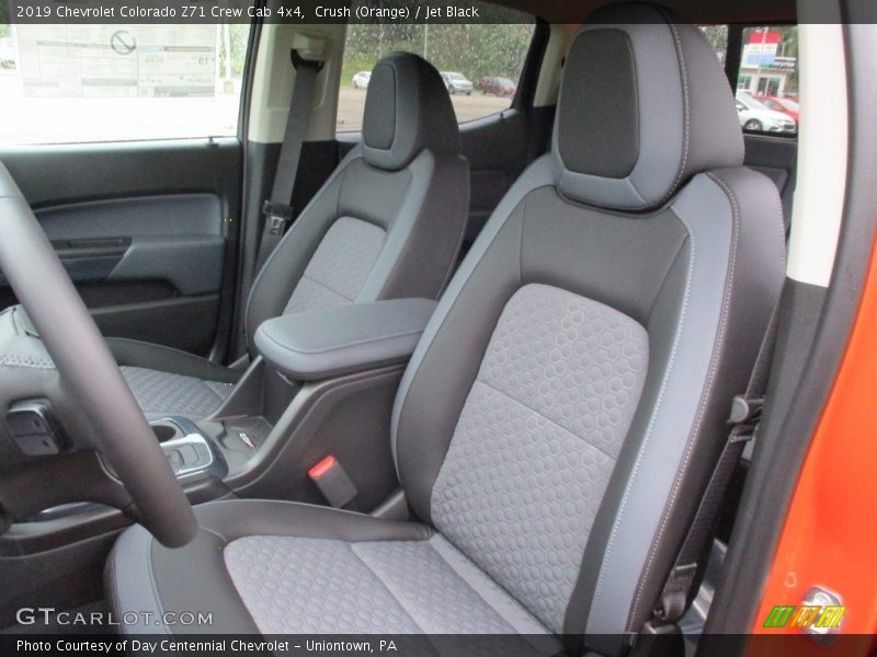 Crush (Orange) / Jet Black 2019 Chevrolet Colorado Z71 Crew Cab 4x4