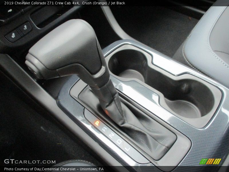 Crush (Orange) / Jet Black 2019 Chevrolet Colorado Z71 Crew Cab 4x4