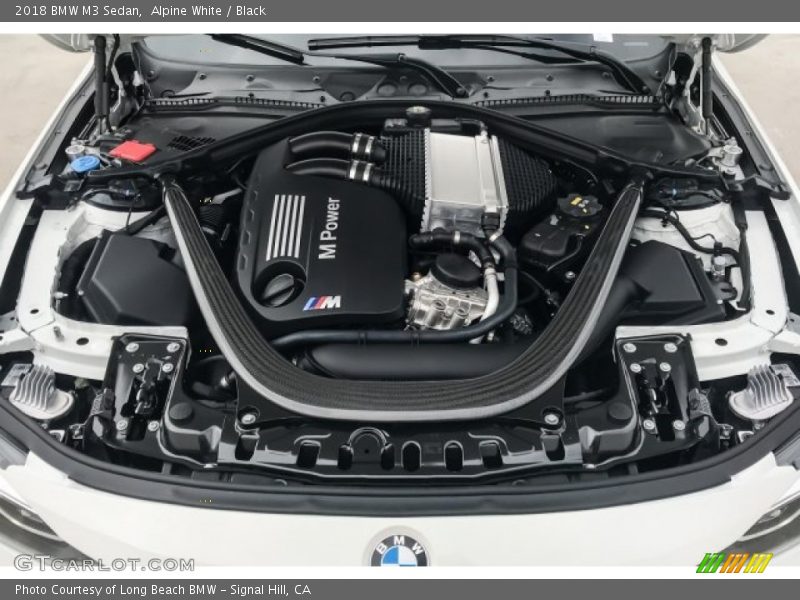 2018 M3 Sedan Engine - 3.0 Liter TwinPower Turbocharged DOHC 24-Valve VVT Inline 6 Cylinder