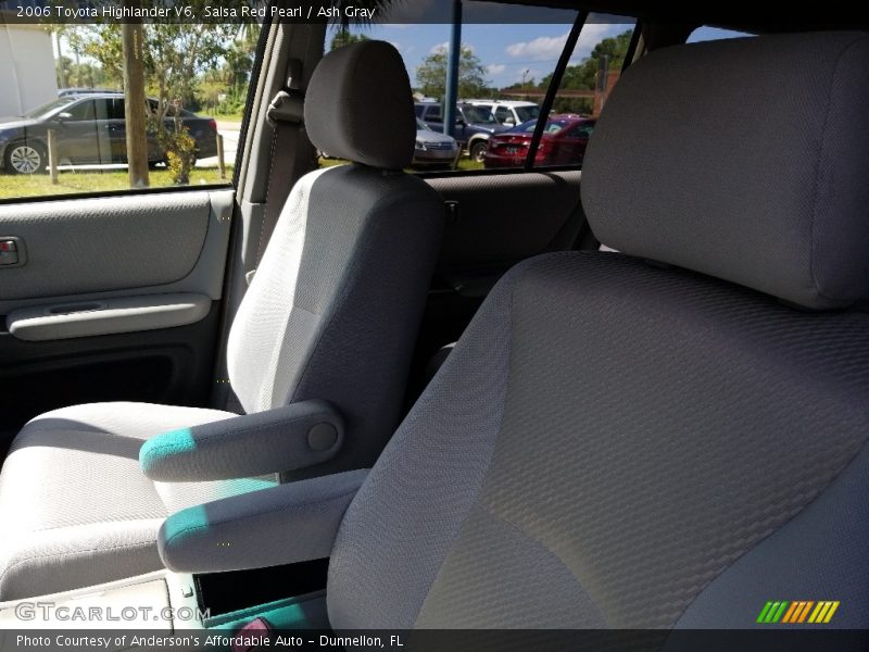 Salsa Red Pearl / Ash Gray 2006 Toyota Highlander V6
