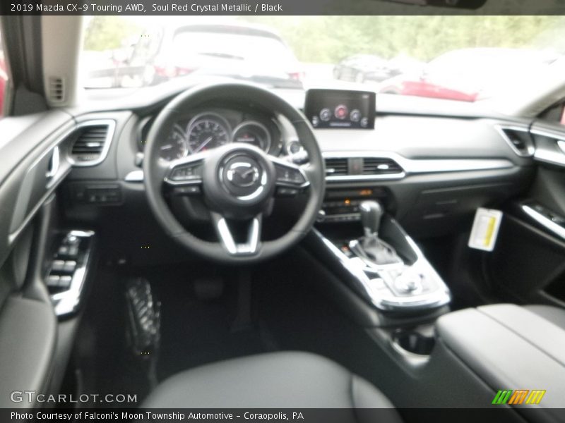 Soul Red Crystal Metallic / Black 2019 Mazda CX-9 Touring AWD