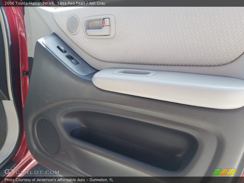 Salsa Red Pearl / Ash Gray 2006 Toyota Highlander V6