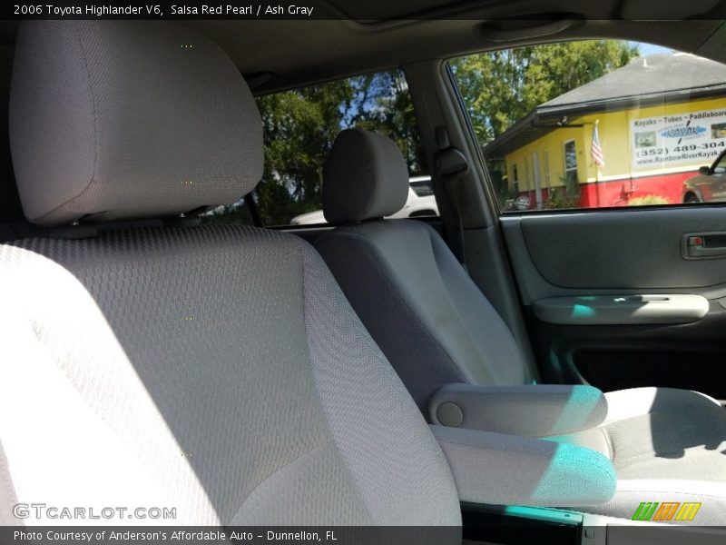 Salsa Red Pearl / Ash Gray 2006 Toyota Highlander V6