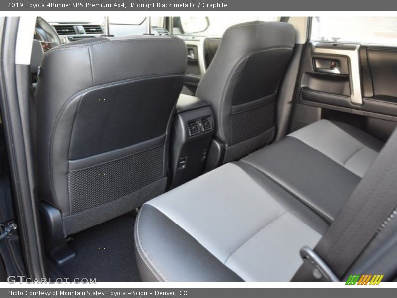Rear Seat of 2019 4Runner SR5 Premium 4x4