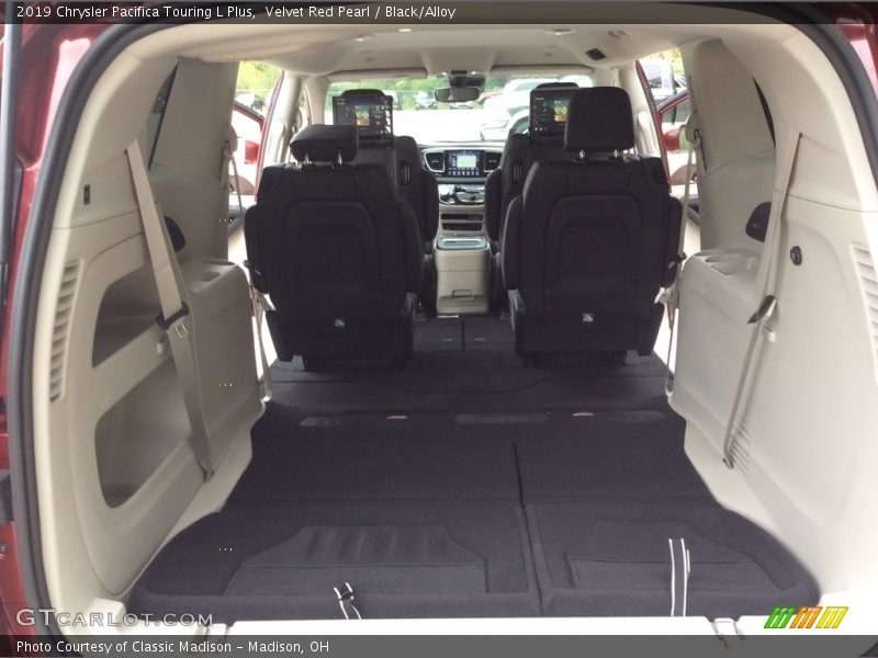 Velvet Red Pearl / Black/Alloy 2019 Chrysler Pacifica Touring L Plus