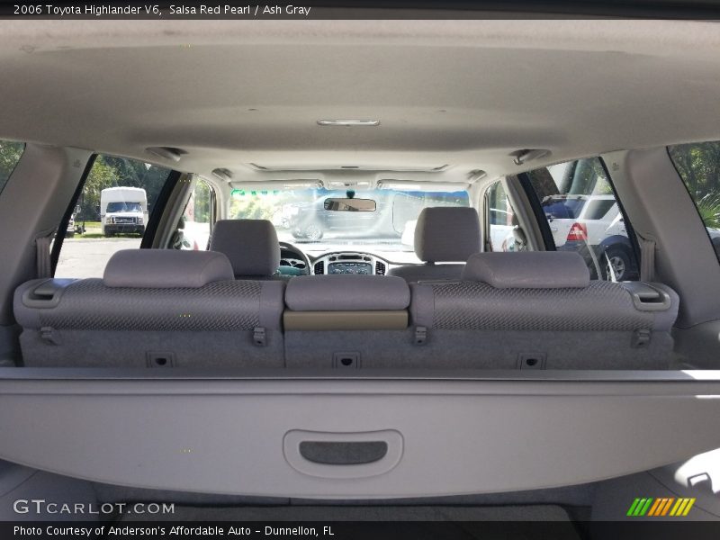 Salsa Red Pearl / Ash Gray 2006 Toyota Highlander V6