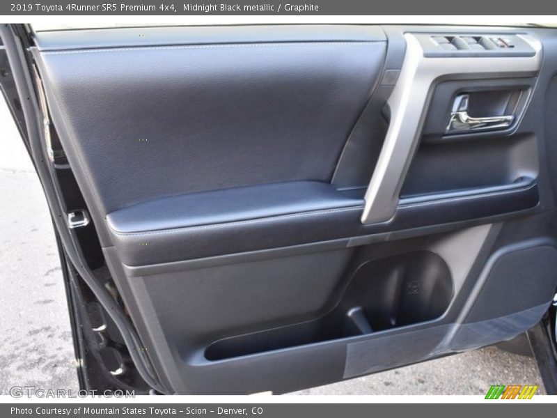 Door Panel of 2019 4Runner SR5 Premium 4x4