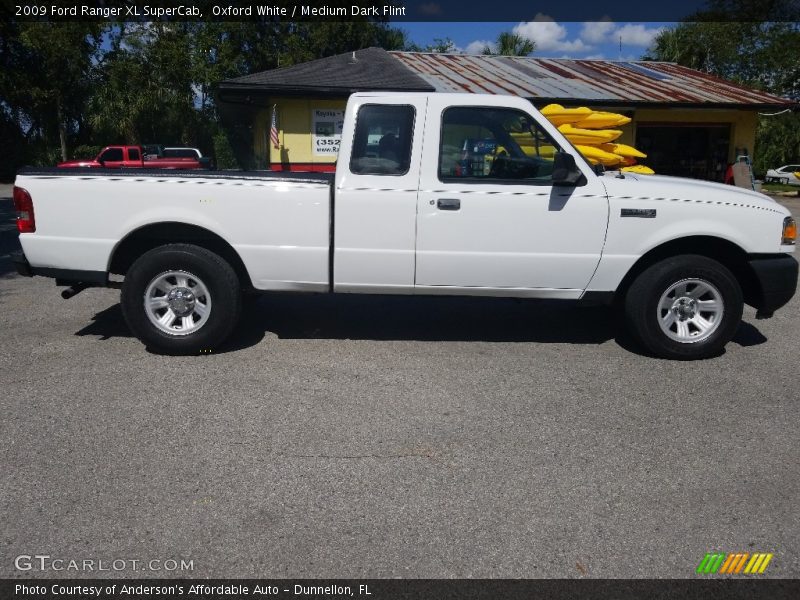Oxford White / Medium Dark Flint 2009 Ford Ranger XL SuperCab