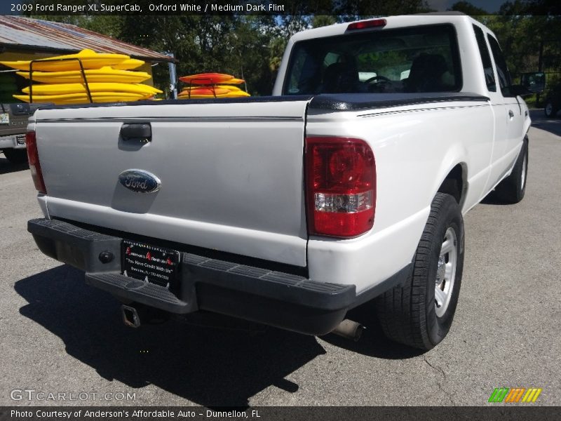 Oxford White / Medium Dark Flint 2009 Ford Ranger XL SuperCab