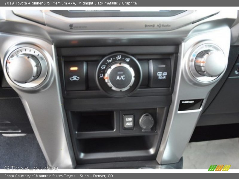 Controls of 2019 4Runner SR5 Premium 4x4
