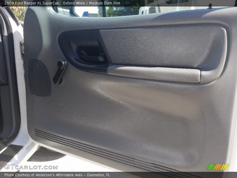 Oxford White / Medium Dark Flint 2009 Ford Ranger XL SuperCab