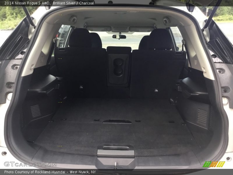 Brilliant Silver / Charcoal 2014 Nissan Rogue S AWD