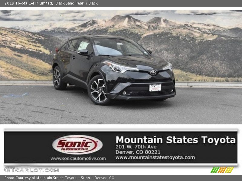 Black Sand Pearl / Black 2019 Toyota C-HR Limited