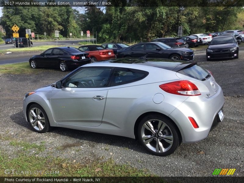 Ironman Silver / Black 2017 Hyundai Veloster Value Edition