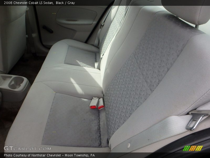 Black / Gray 2008 Chevrolet Cobalt LS Sedan